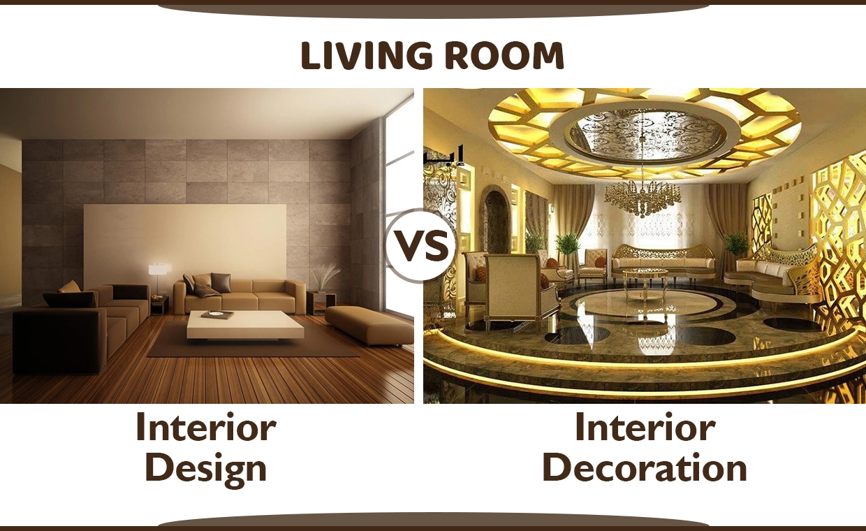 Interior Design vs Decor