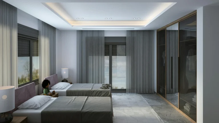 Modern Interior Design Bedroom: Trends & Tips for 2024 1 Embrace Minimalism for a clean and calm Space