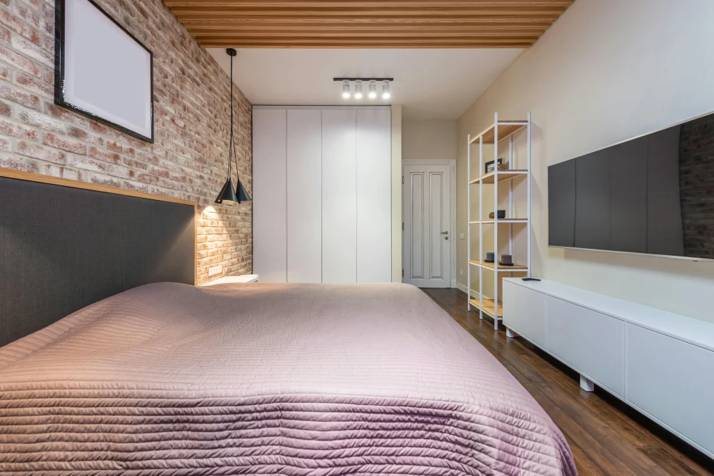 3. Add Texture for Depth and Sophistication (Purple Bedroom Interior Design)