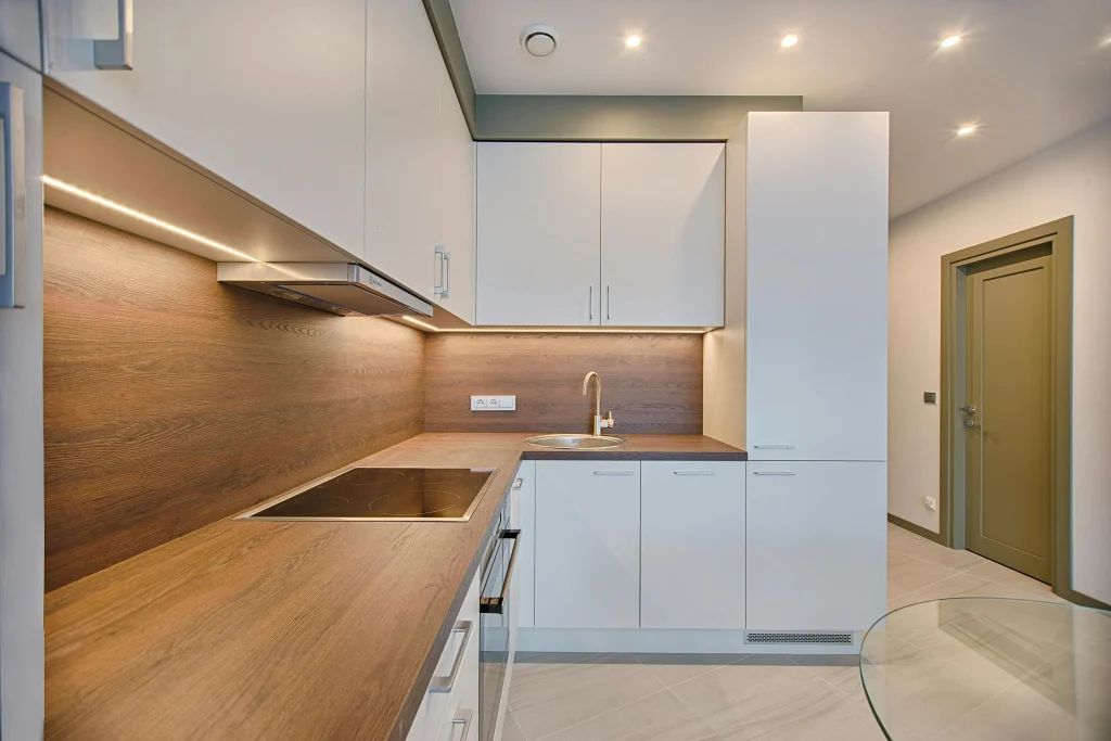 Modern 12 Kitchen Interior Decorating Tips to Transform Your Space 2 1. Maximize Functionality with Smart Storage Solutions (Kitchen Interior Decorating)
