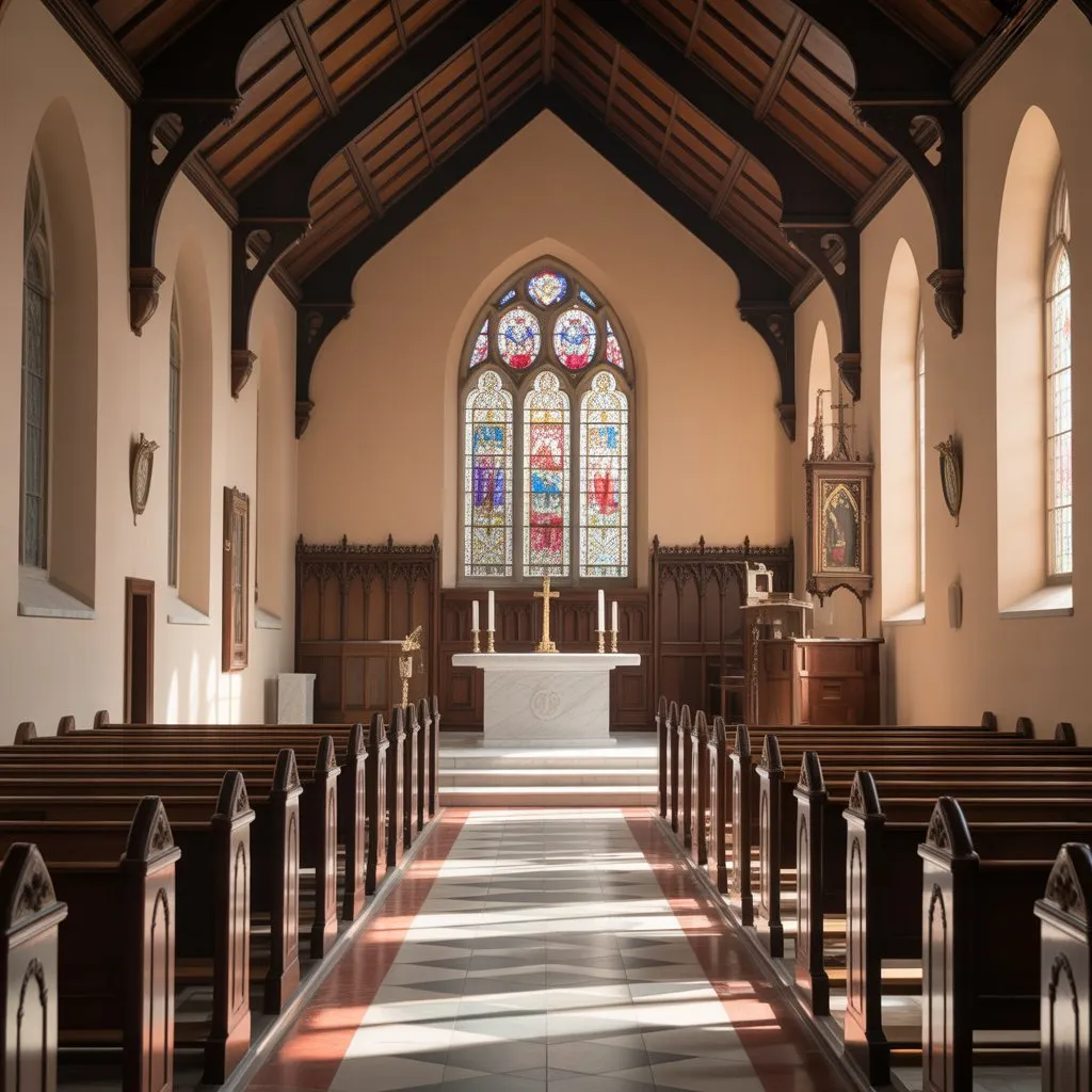 Stunning Church Interior Design Ideas That Elevate Spiritual Spaces 2025 3 beautiful traditional church interior