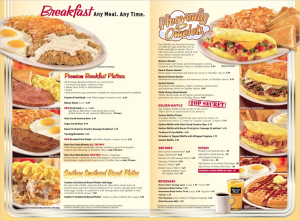 Huddle House Menu